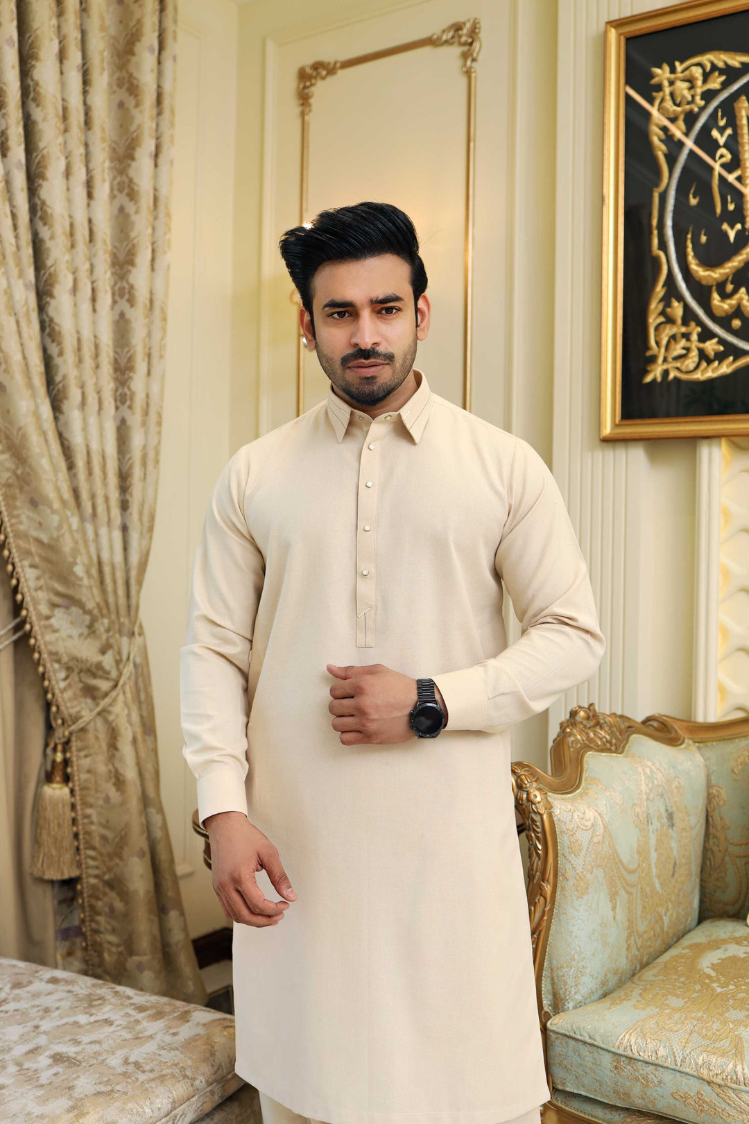 Premium Skin Kameez Shalwar Blended Fabric