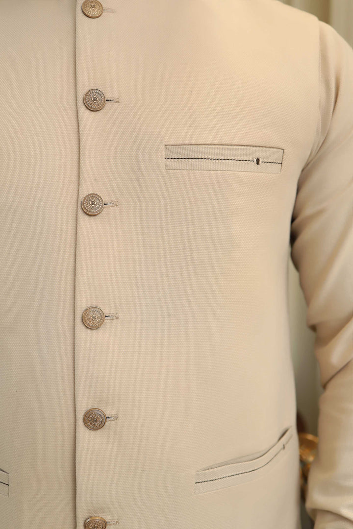 Premium Skin Waistcoat Wool Fabric