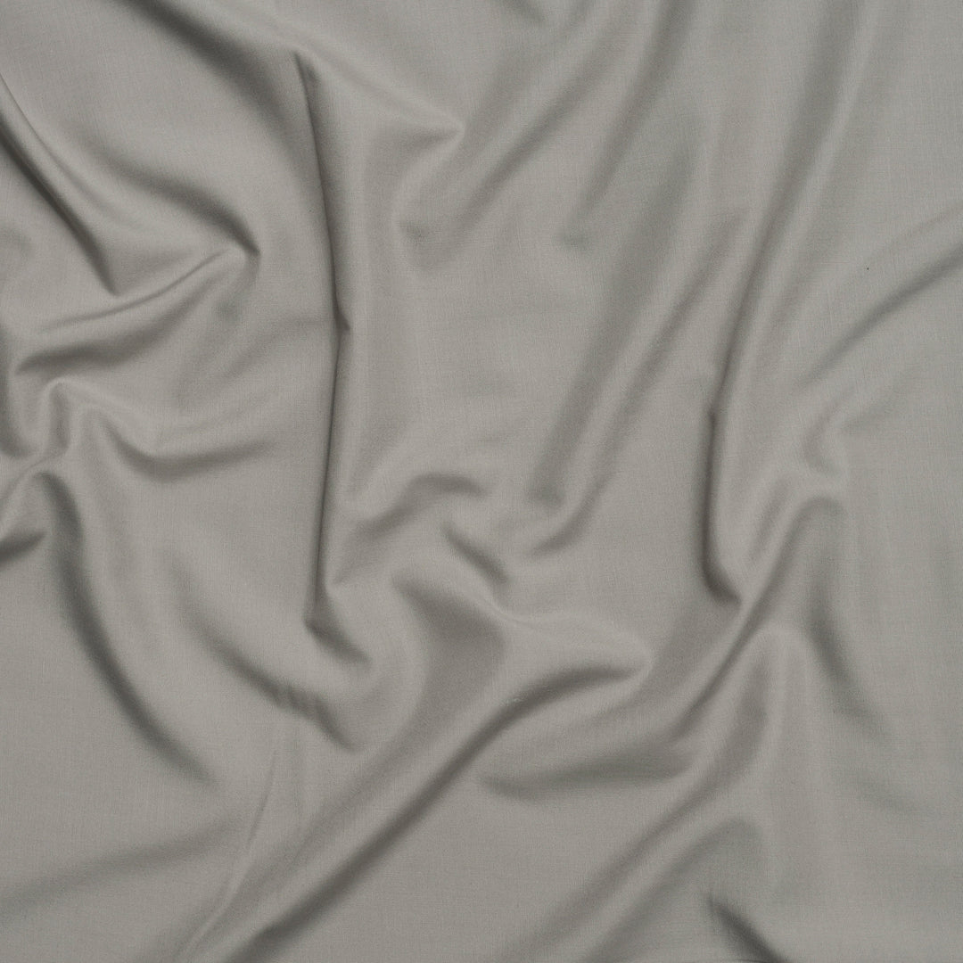 Premium Cement Grey Wash & Wear Loose Fabric