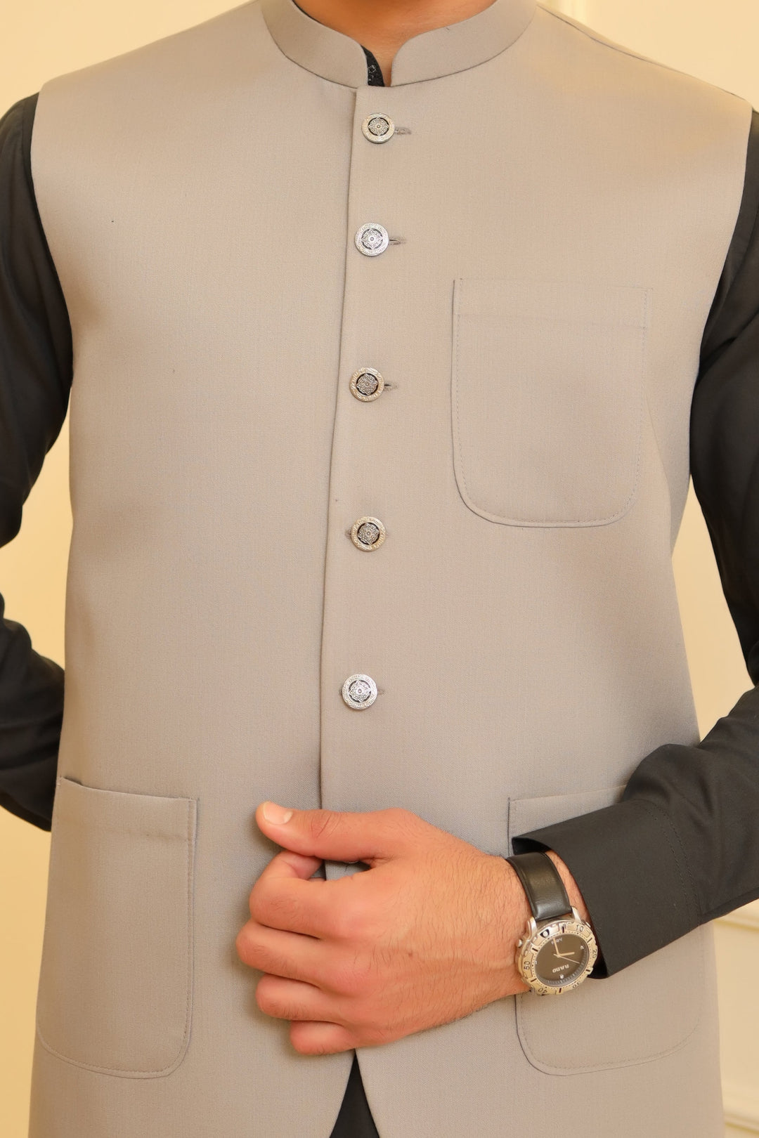 Men's Waistcoat Grey