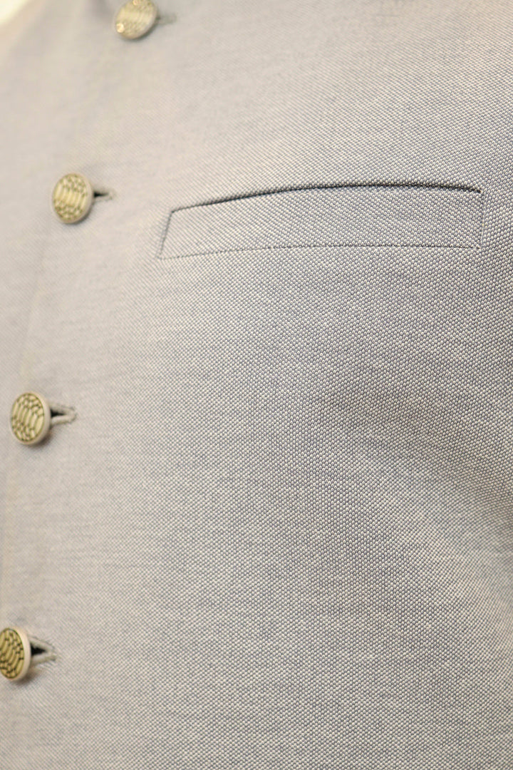 Men Premium Waistcoat Grey