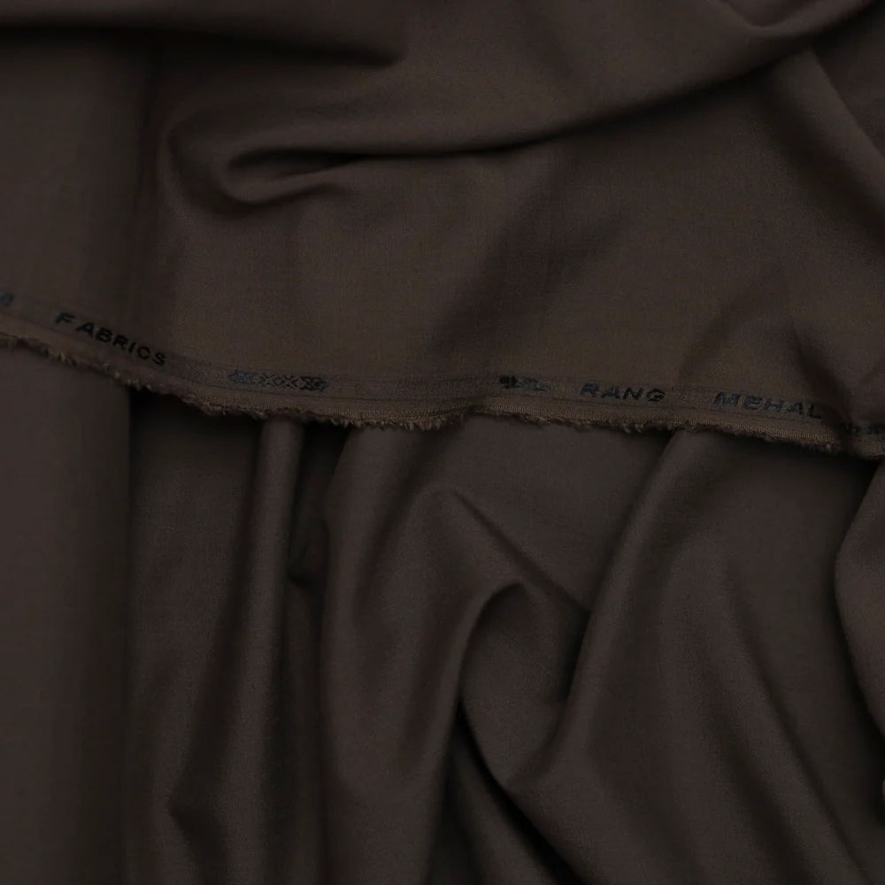 Choclate Wash n Wear Loose Fabric