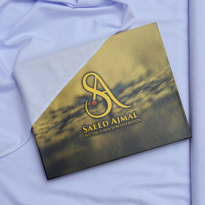 White Wash n Wear Loose Fabric