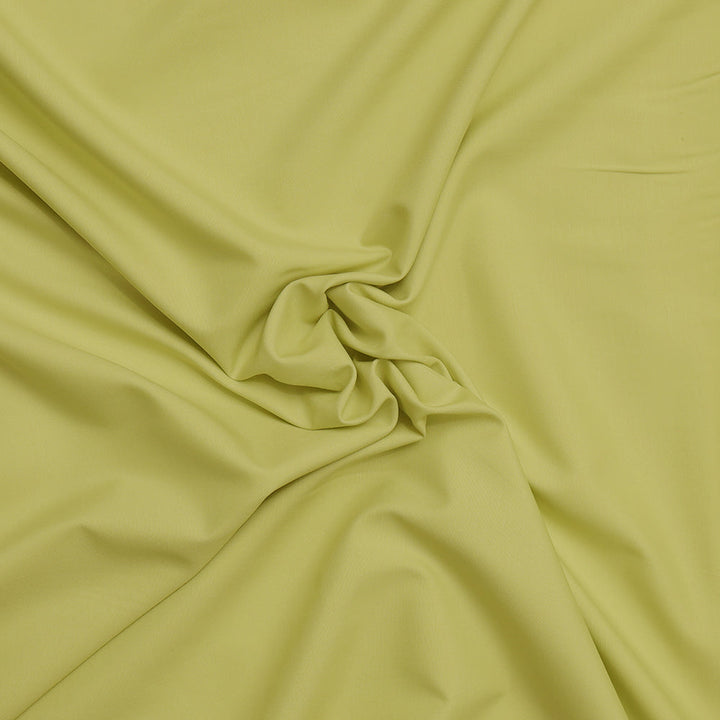 LT-Yellow Wash n Wear Loose Fabric