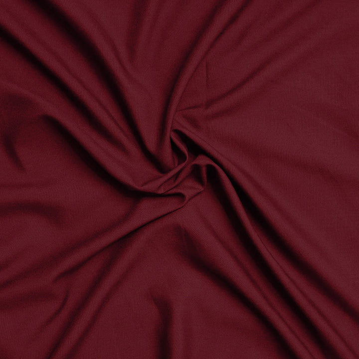 Burgundy Wash n Wear Loose Fabric