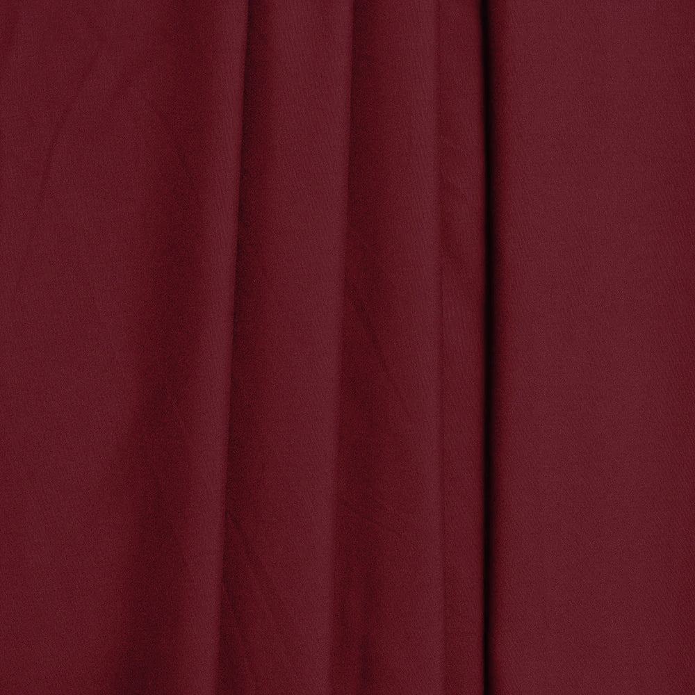 Burgundy Wash n Wear Loose Fabric