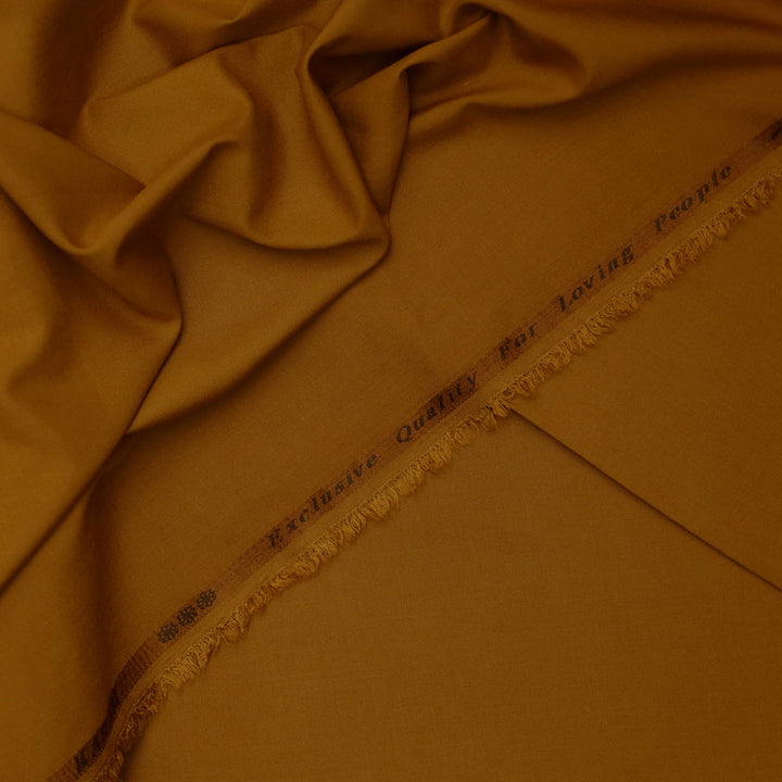 Mustard Wash n Wear Loose Fabric